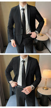 Load image into Gallery viewer, Korean Slim Business Suit Set
