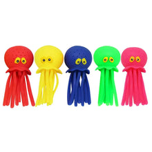 Load image into Gallery viewer, Baby Bath Toys Sponge Water Absorbing Octopus Squeezing Stress Relief Toys Summer Swimming Play Water Bath Toy for Children
