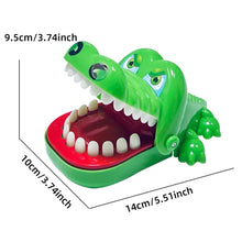 Load image into Gallery viewer, Crocodile Teeth Toys Alligator Biting Finger Dentist Classic Family Games Party Pranks Children's Lucky Game Decompression Toy
