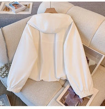 Load image into Gallery viewer, Hooded Casual Zipper Workwear Jacket
