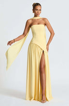 Load image into Gallery viewer, Backless High Split Summer Dress
