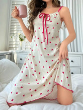 Load image into Gallery viewer, Floral Strap Summer Nightgown
