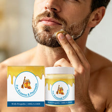 Load image into Gallery viewer, 100g Men Beard Care Gel Moisturizing Nourishing Pores Non-sticky Refreshing Soothing Red Lightweight Daily Maintain Beard Gel
