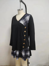 Load image into Gallery viewer, Elegant Button Detail Loose Dress
