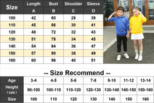 Load image into Gallery viewer, Children Hooded Kids Hoodie Colorful Gradient POLO Letter Print Long Sleeve Pullover Sweatshirt Boy Girl Casual Autumn Outerwear
