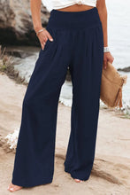 Load image into Gallery viewer, Drawstring Beach Wide Leg Pants
