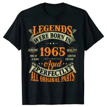 Load image into Gallery viewer, Vintage 1965 Birthday Graphic Tee
