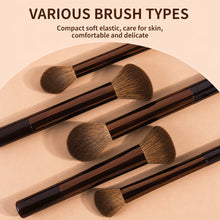 Load image into Gallery viewer, Makeup Brush Set - 18pcs High-Value Multi-Functional - Including 15 Makeup Brushes + 2 Powder Puffs + Makeup Bag - Travel-Friend
