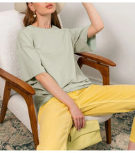 Load image into Gallery viewer, Soft Loose Cotton Summer Tee
