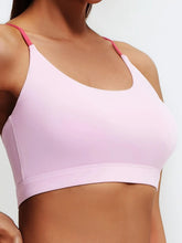 Load image into Gallery viewer, Women's Sporty Backless Sports Bra with Fixed Padding, Slim-Fit Design for All Seasons, Perfect for Fitness &amp; Training
