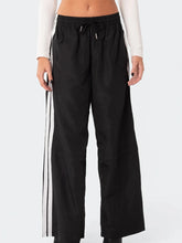 Load image into Gallery viewer, Striped Drawstring Casual Cargo Pants
