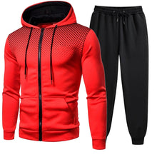Load image into Gallery viewer, Mens Tracksuits Men's Clothing Men Sets Hoodie Set Zipper Sweatshirt Casual Sport Sweatpants Man Sweat Suit Set Running
