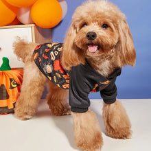 Load image into Gallery viewer, Halloween Print Pet Hoodie Sweatshirt
