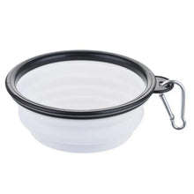 Load image into Gallery viewer, Portable Pet Food Bowl  Durable TPR Bowl  Cat and Dog Food Pet Silicone Collapsible Bowl Portable Travel Outdoor Water Food Bowl
