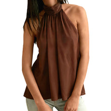 Load image into Gallery viewer, Women's Halter Tops Casual Loose Fit Stylish Solid Color Sleeveless Vest Suitable for Summer
