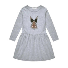 Load image into Gallery viewer, Printed Flower Casual Girls Dress
