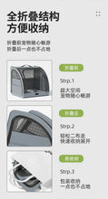 Load image into Gallery viewer, Pet Car Portable Dog Kennel Foldable Scratch Resistant Breathable Cat Bag for Outdoor Use Pet Cat Backpack Carrier
