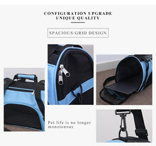Load image into Gallery viewer, Portable Dog Cat Carrier Bag Pet Puppy Travel Bags Breathable Mesh Small Dog Cat Dogs Outdoor Tent Carrier Outgoing Pets Handbag
