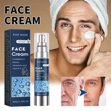 Load image into Gallery viewer, 50ml 6-in-1 Men Facial Cream Daily Moisturizer with Hyaluronic Acid &amp; Collagen,Hydrating Revitalizing Skin Care Fast-Absorbing

