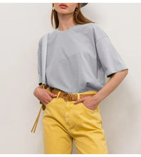 Load image into Gallery viewer, Soft Loose Cotton Summer Tee
