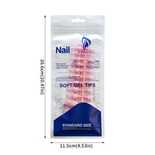 Load image into Gallery viewer, New 120Pes False Nails on Legs French Short Sguare Press on Toe Nails Foot False Nails Feet for Women JZJCDJ01
