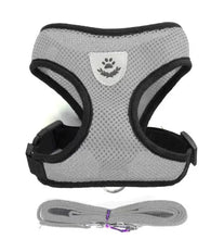 Load image into Gallery viewer, Pet Leash Undershirt Harnesses Mesh Breathable Adjustable Easy Control Reflective Undersh Medium Pet Accesrt Dog Harness Collar
