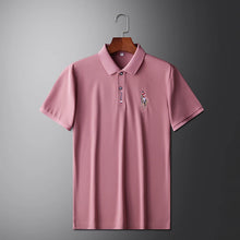 Load image into Gallery viewer, Men's Embroidered Casual Fashion Short Sleeved POLO Shirt Summer Comfortable Top
