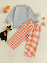 Load image into Gallery viewer, Tractor Plaid Toddler Set
