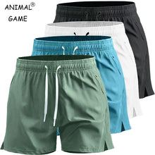 Load image into Gallery viewer, Summer Men's Sport Workout Shorts Quick Dry Athletic Shorts Lightweight Running Shorts with Pockets Gym Beach Pants
