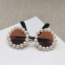 Load image into Gallery viewer, Pet Accessories Flower Sunglasses Circular Role Playing Glasses Photo Props Glasses For Cats And Small And Paracord Dog Leash
