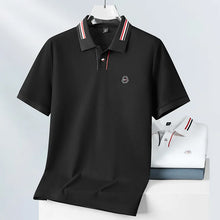 Load image into Gallery viewer, Luxury Cotton Embroidered Summer Polo
