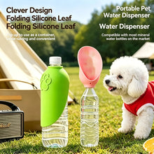 Load image into Gallery viewer, Pet Travel Cup, Leak-Proof and Foldable, with a Removable Bowl, Dishwasher Safe, a Must-Have for Outdoor Walks and Trips
