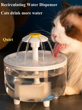 Load image into Gallery viewer, USB Electric Mute 1.2L Pet Water Fountain Automatic Cat Drink Bowl Filter Pet Drinking Dispenser Drinker For Cats Water Filter
