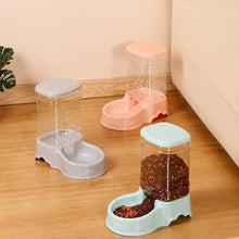 Load image into Gallery viewer, Automatic pet feeder Cat Drinking bowl Cat bowl Large capacity Dog bowl 3.8L combination food storage bucket Pet supplies
