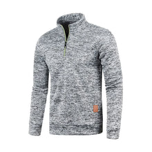 Load image into Gallery viewer, Modern Half Zip Knit Sweatshirt
