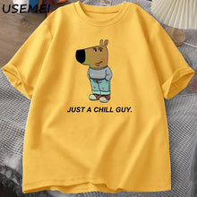 Load image into Gallery viewer, Chill Meme Graphic Cotton Tee

