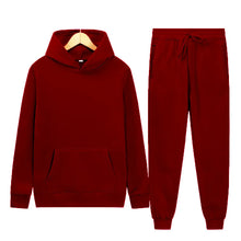 Load image into Gallery viewer, Men's Women 2Pcs Sets Fleece Sweatshirt Hoodies Pants Korda Inspired Tribute Male Sportswear Tracksuits Unisex Ensemble Homme
