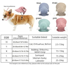 Load image into Gallery viewer, Pet Accessories Adjustable Dog Baseball Cap Breathable Soft Pet Sun Hat with Ear Holes Cat Sunscreen Hat Outdoor
