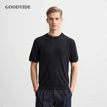 Load image into Gallery viewer, Knitted Smart Casual Tee Men
