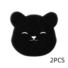 Load image into Gallery viewer, 2 /4 Sets Of Household Pet Hair Remover, Machine Washed Bear Sticky Sponge, Reusable, Suitable For Washing Machine, Dryer, Black
