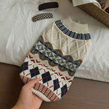 Load image into Gallery viewer, Dog Clothes Pet Sweater Knitted Pullovers Sweaters for Small Medium Dogs Chihuahua Puppy Pet Sweater Yorkshire Pure Dog Sweaters
