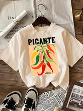 Load image into Gallery viewer, Picante Chillies Streetwear Cotton Tee
