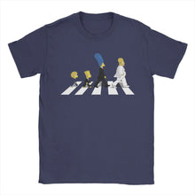 Load image into Gallery viewer, Simpson T Shirts Men's  100% Cotton Vintage T-Shirts O Neck  Tee Shirt Short Sleeve Clothes 6XL
