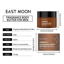 Load image into Gallery viewer, 100g Refreshing Men Gentle Care Dry Skin Deep Nourishing Cream Cologne Scent Body Lotion Agarwood Fragrance Body Butter For Men
