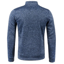 Load image into Gallery viewer, Men Sweatshirts Spring Autumn Pullover Half Zipper Pullover for Male Hoody Outdoor Sweatshit Solid Color Stand Collar
