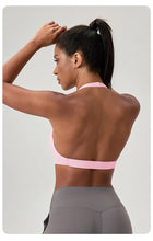 Load image into Gallery viewer, YOGA Naked Feeling Strappy Padded Sports Bras for Women - Fitness Workout Top Criss Cross Back Yoga sports Bras No steel ring

