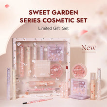 Load image into Gallery viewer, 8-Piece Beauty Set with Lipstick, Concealer, Eyeshadow, Eyebrow, and Blush Makeup
