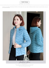 Load image into Gallery viewer, Women`s Winter Jackets Coats Overcoats Women Clothing Warm Slim Coat Lady Ultralight Jacket Female Windproof Parka Clothing
