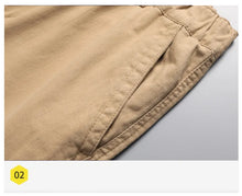 Load image into Gallery viewer, Loose Cotton Tactical Cargo Pants
