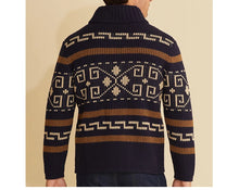 Load image into Gallery viewer, Winter Men's Cardigan Sweaters Fashion Male Knitted Sweater Thermal Warm Coats Casual Man Cashmer Lapel Knitted Jackets Clothing
